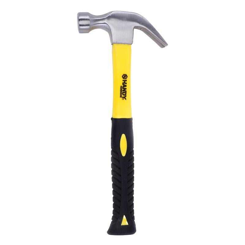 Hammer Claw Rubber Grip Black & Yellow 16oz