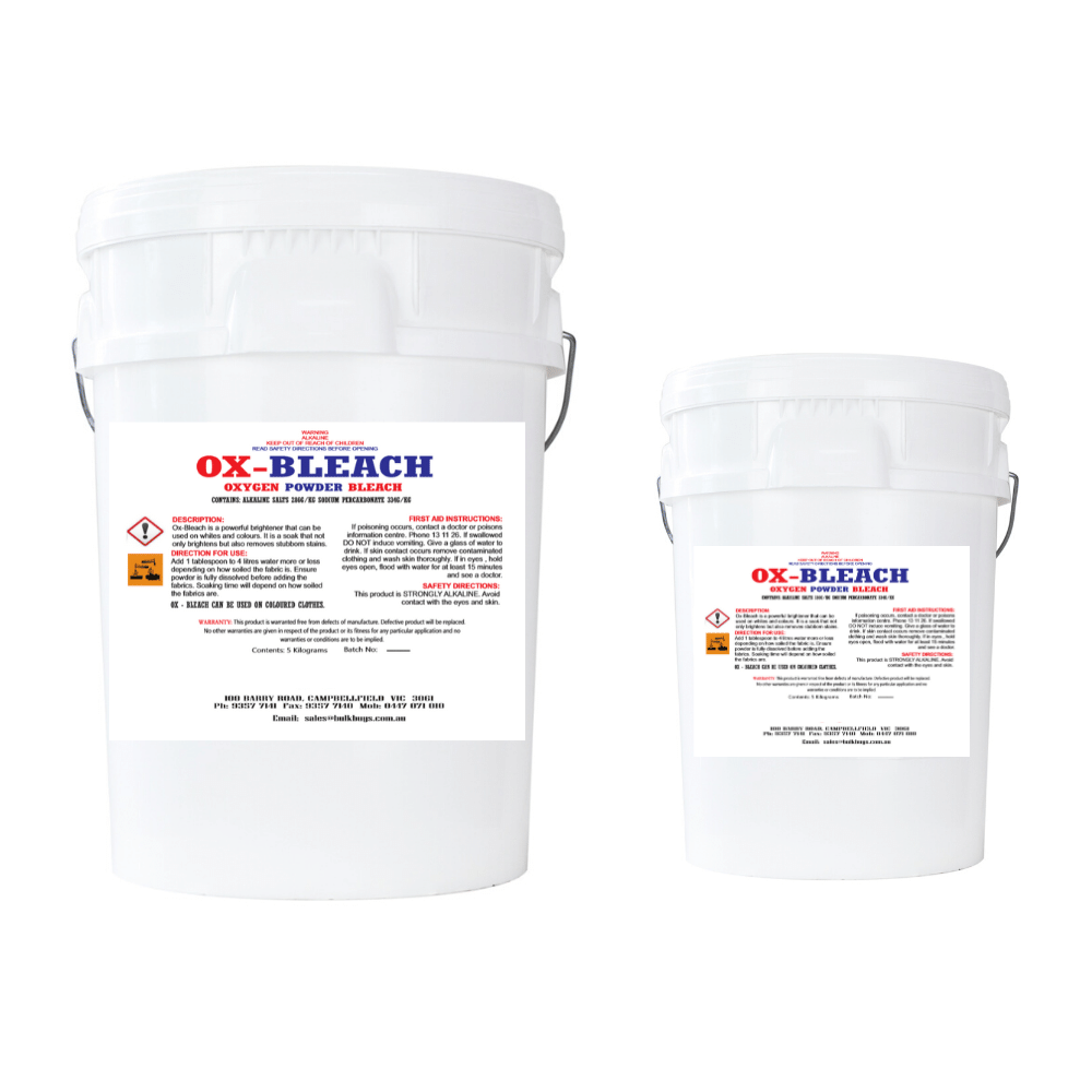 Oxygen Bleach Brightener (Ox-Bleach) – 5KG