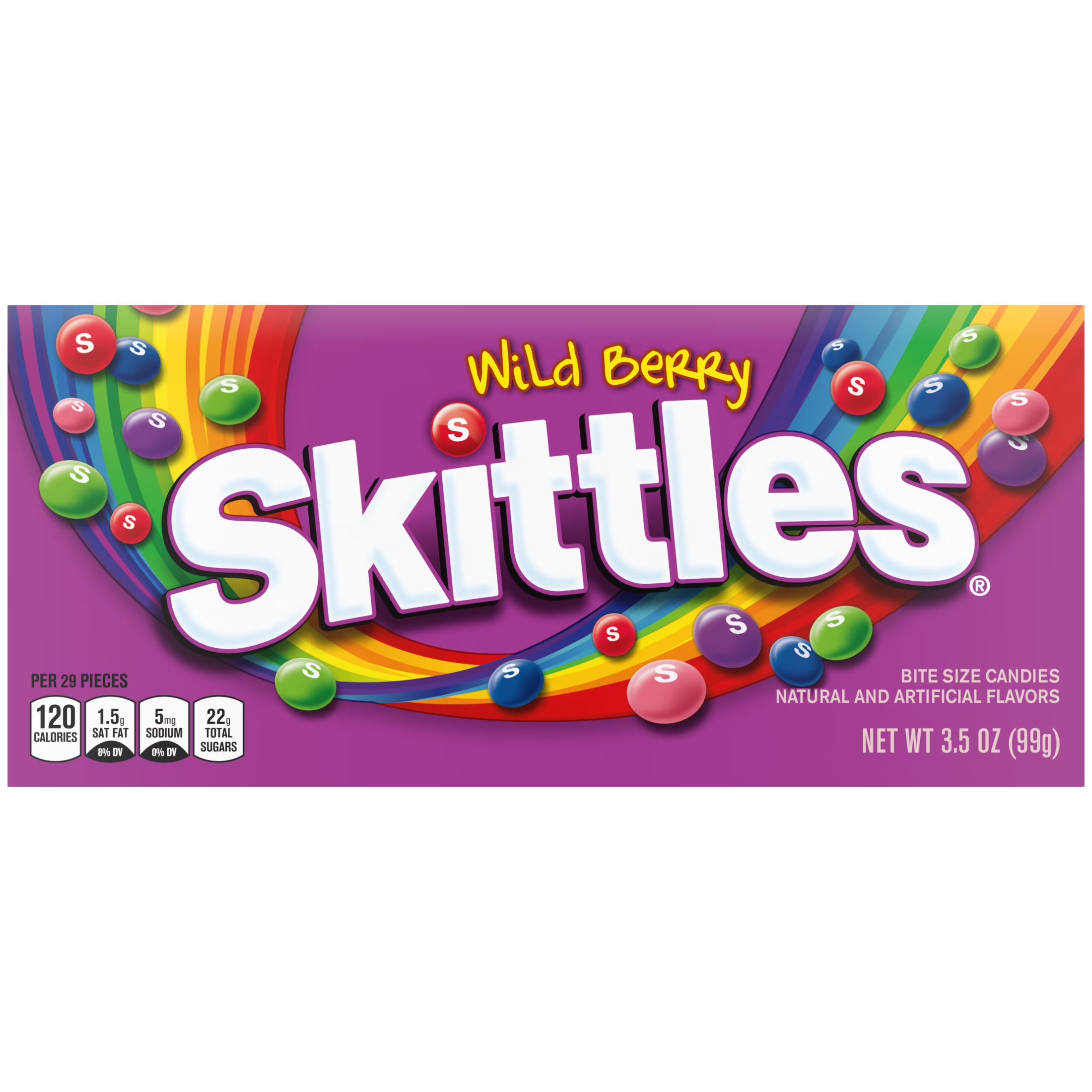Skittle Wild Berry Movie Theater Box 99g * 12 Pack
