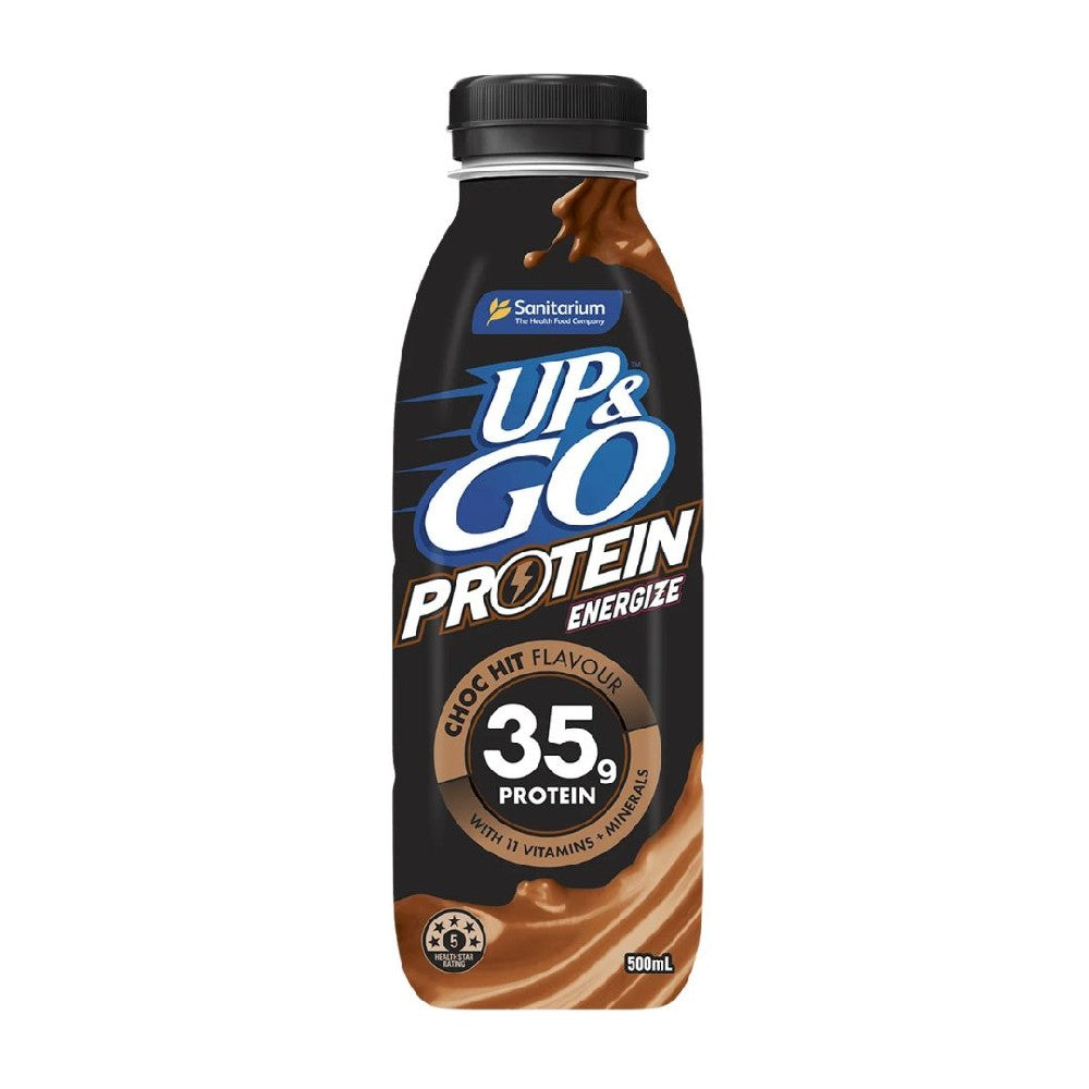 500ML UP&GO PROT CHOCOLATE x 8 Pack