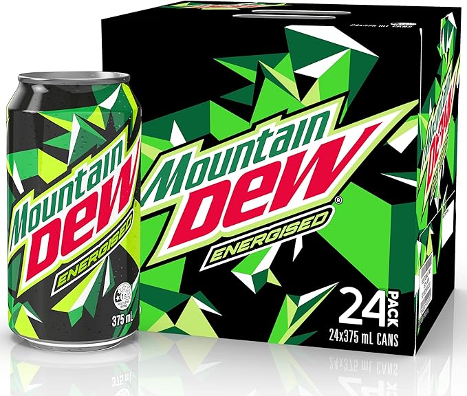 Mountain Dew - Original Can 375ml x 24 Pack