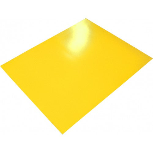 Rainbow poster Board 400gsm 510mm X 640mm 10 Sheets Yellow.