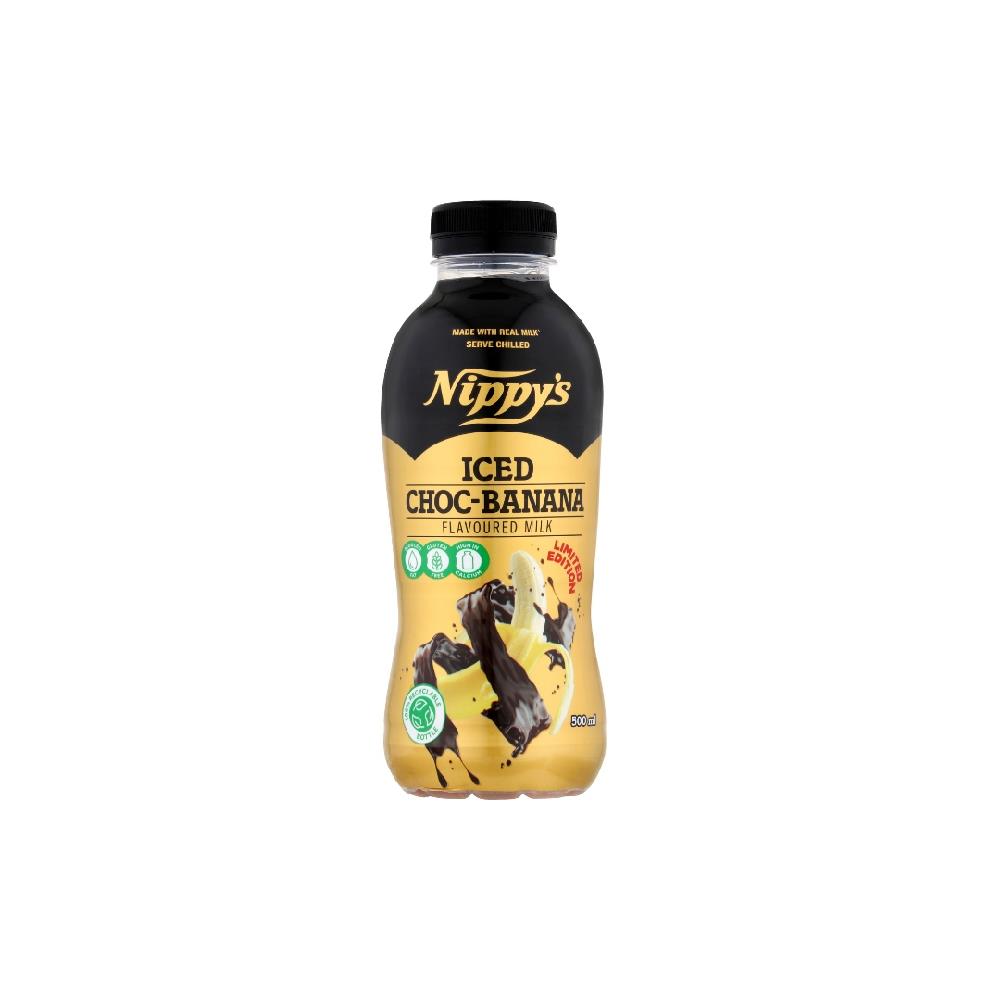500ML NIPPYS PET CHOC BANANA (x 12 units)