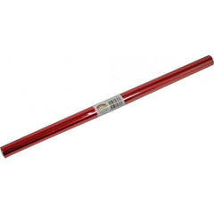 Rainbow Decorative Foil Roll 85 GSM 500mm X 2m Red.