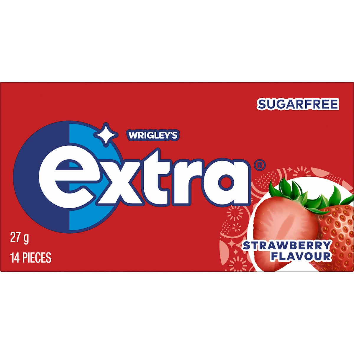 Wrigley's - Extra - Spearmint Chewing Gum 27g x 24 Pack