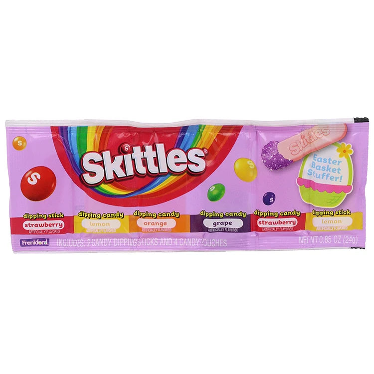 Skittles Dig N' Dip Strip 24g * 18 Pack