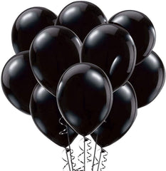 Unique Party - Balloons Phantom Black 12'' 30.4cm 10pk