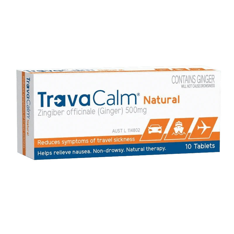 Travacalm Natural 10 Tablets
