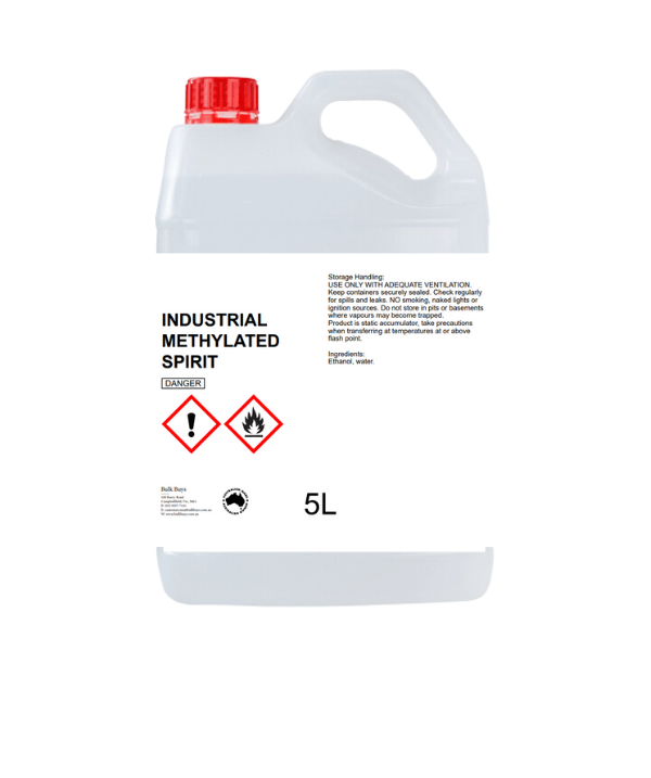 Industrial Methylated Spirits – 5LT