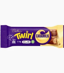 Cadbury Twirl Caramilk Chocolate Bar 39g * 42 Pack