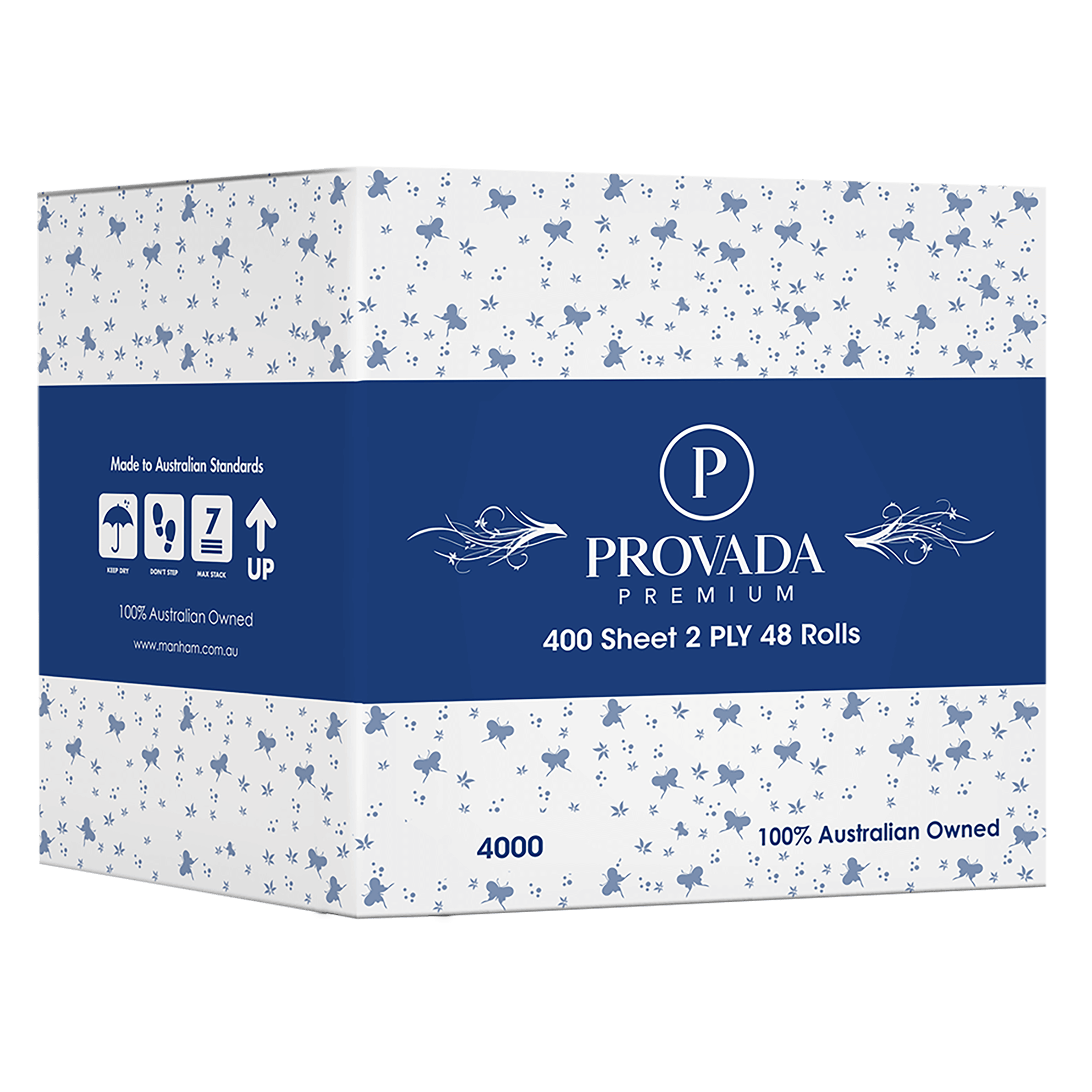 Provada Toilet Paper 400Sheet 2ply 28 Rolls