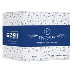 Provada Toilet Paper 400Sheet 2ply 28 Rolls