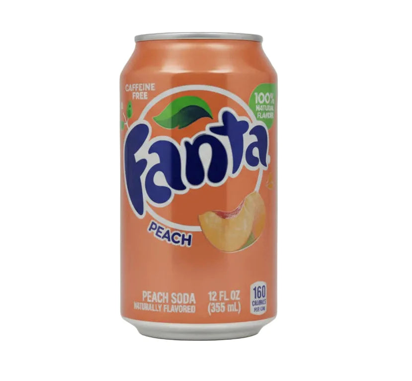 Fanta - Peach US 355ml x 12 Pack
