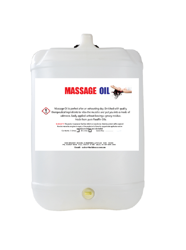 Massage Oil (Enriched Therapeutical) – 25LT