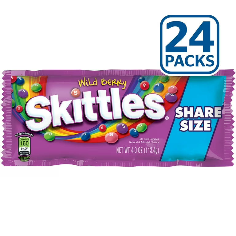 Skittle Wild Berry King Size 113g * 24 Pack