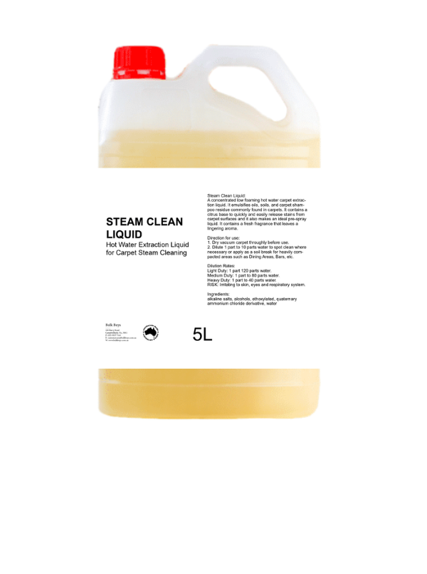 Steam Cleaning Liquid – 5LT