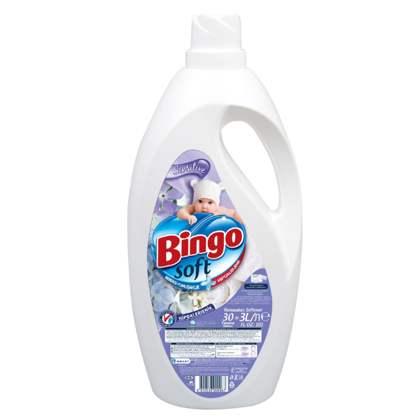 Bingo Fabric Softener Sensitive 3LT