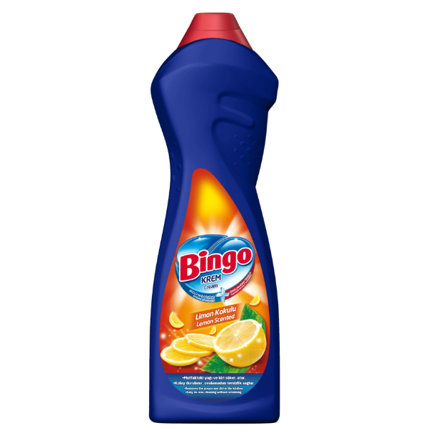 Bingo Cream Cleanser Lemon Scented 750ml