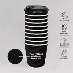 Regular Coffee Cups 230ml * 20 Pack
