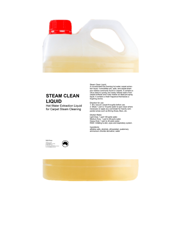 Steam Cleaning Liquid – 15LT