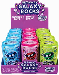 Kidsmania Galaxy Rocks Bubble Gum 60g * 12 Pack