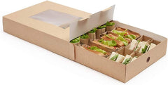 Medium Kraft Catering Box 10 Pcs