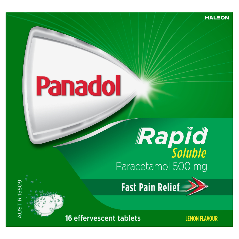 16PK PANADOL RAPID TAB SOLUBLE