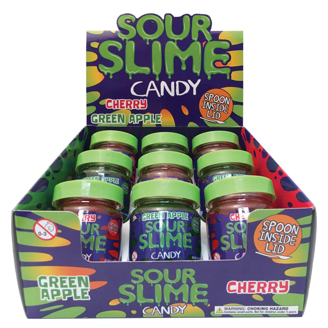 Sour Slime Candy 100g * 9 Pack