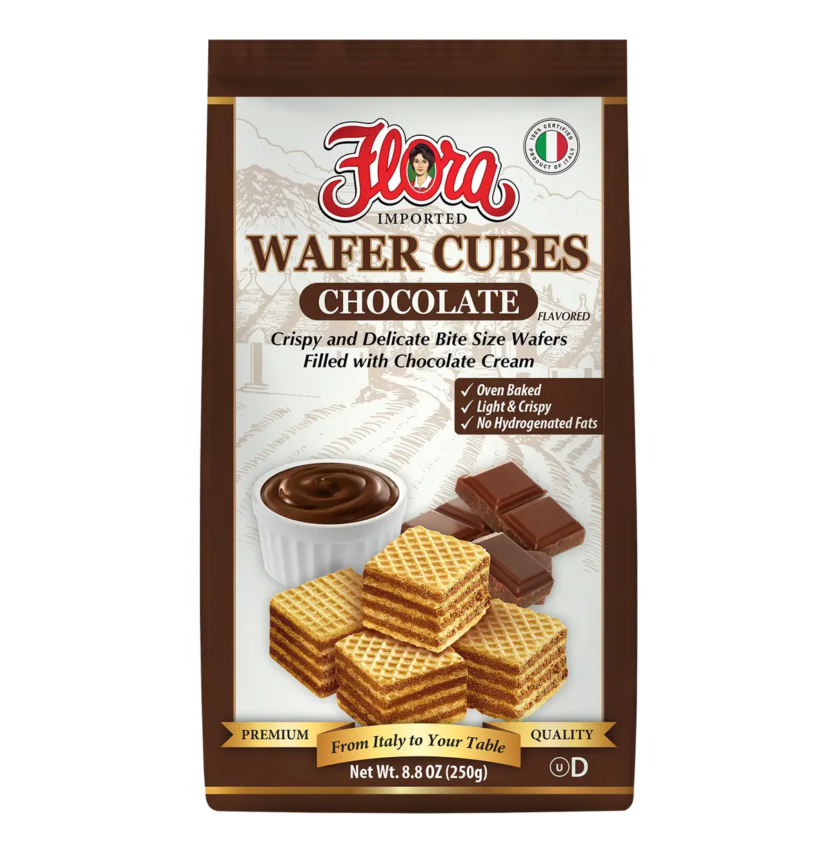 Today Wafer Cube Chocolate 200Gx12