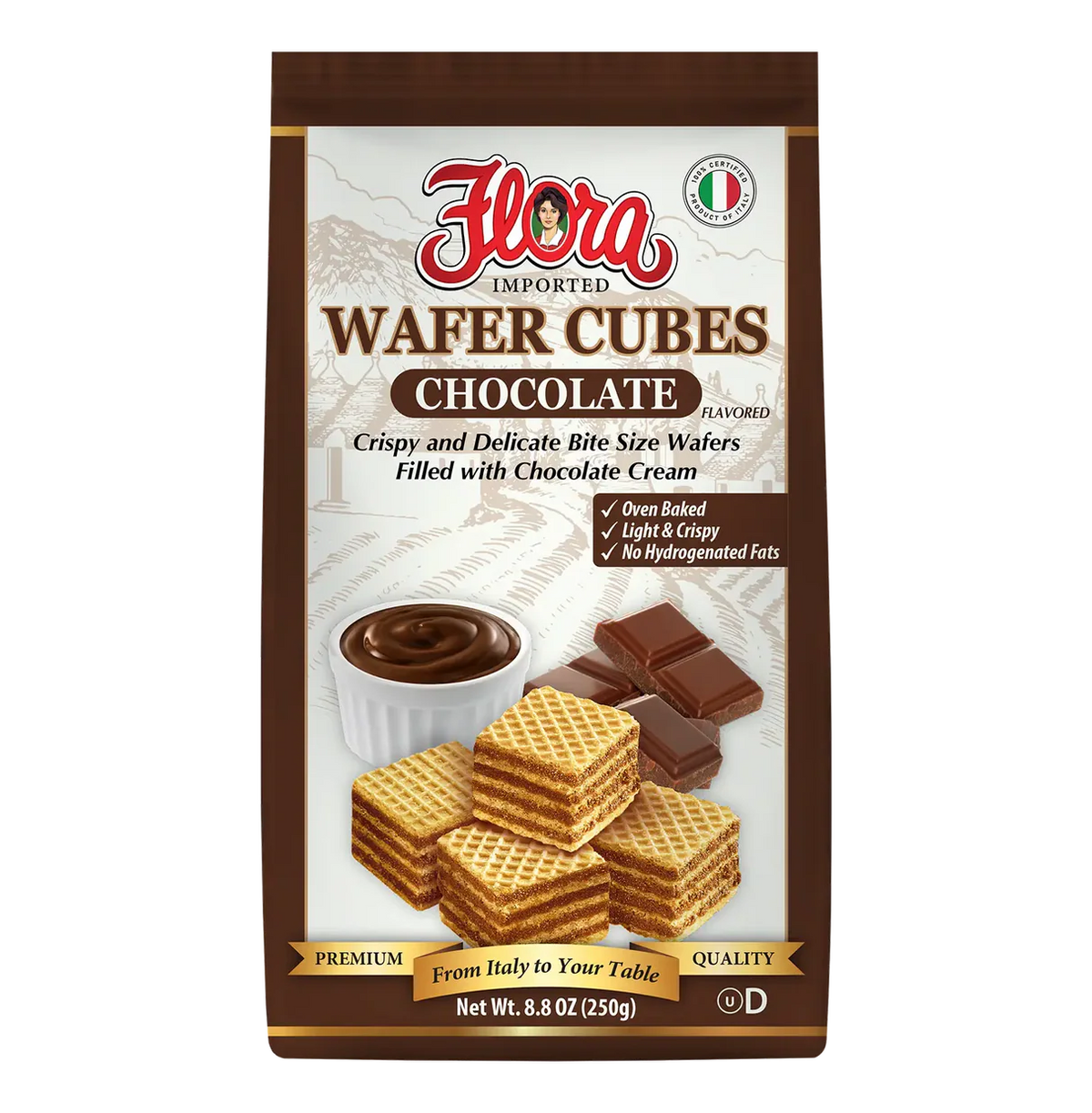 Today Wafer Cube Chocolate 200Gx12