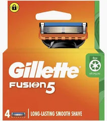 Gillette Fusion 5 Razor Blades 4 Pack
