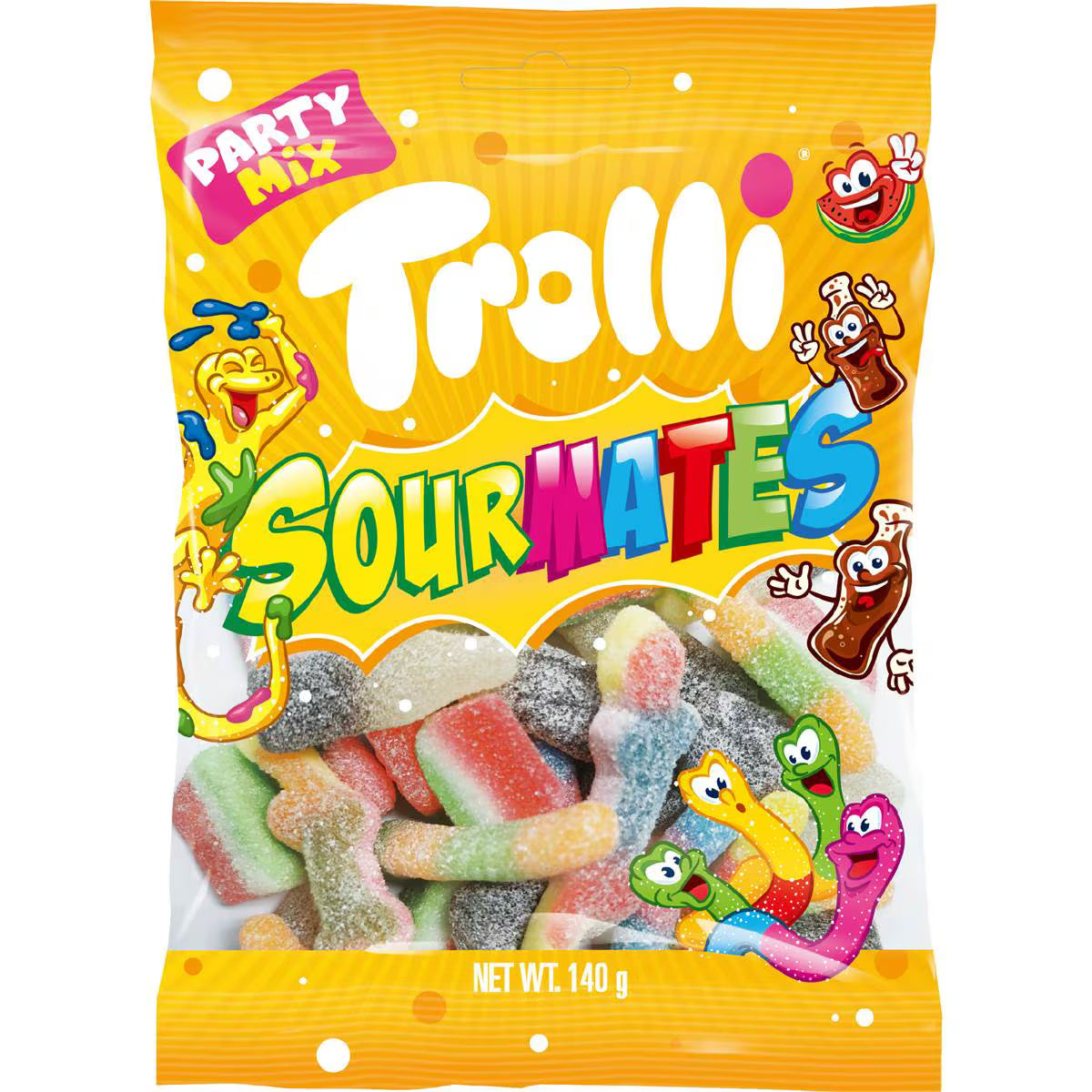 TROLLI SOUR MATES 140G*10