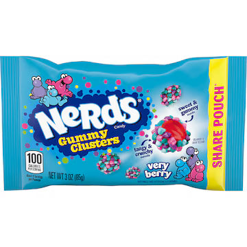 NERDS CLU SHARE V/BERRY 85G*12