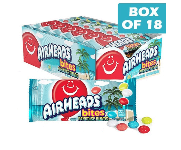 Airhead Bites Paradise Blends 57g * 18 Pack