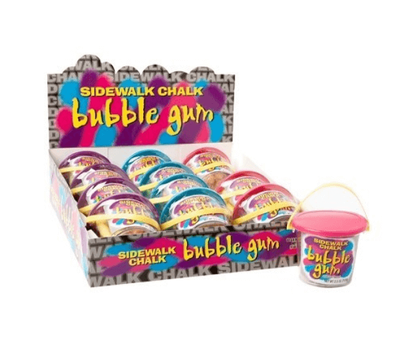 Sidewalk Chalk Bubble Gum 70.8g * 12 Pack
