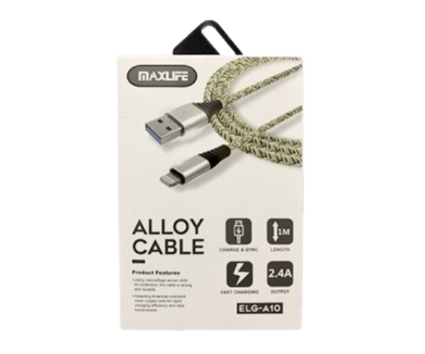 Maxlife Alloy Cable 1m