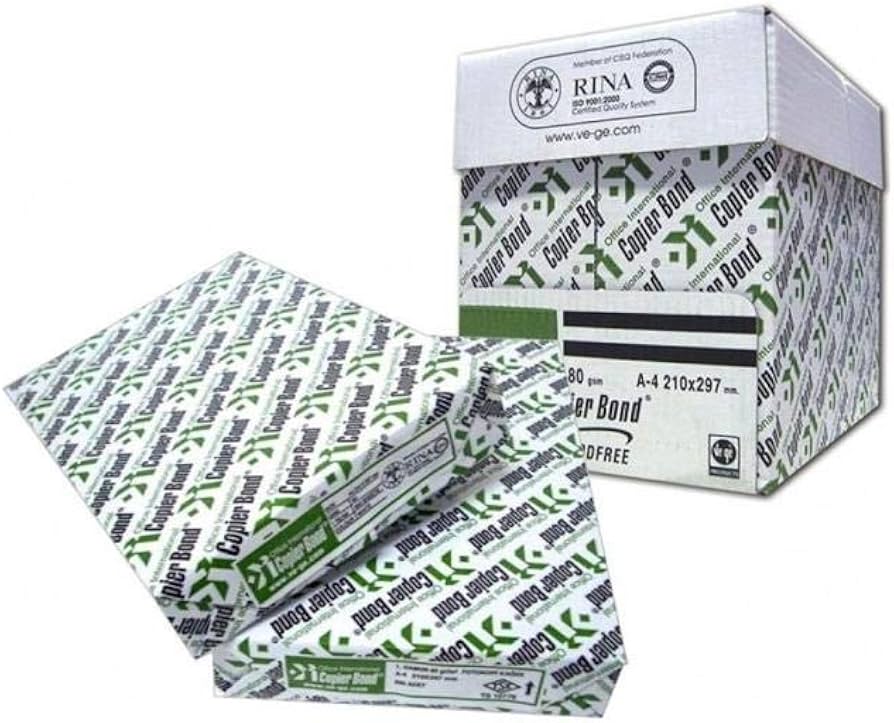 Copier Bond 80Gsm 2500 Sheets