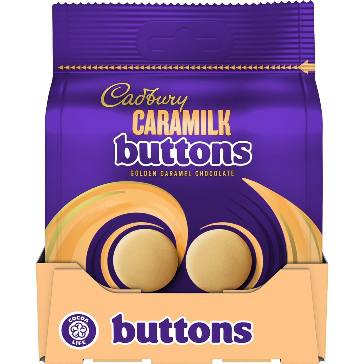 Cadbury Caramilk Buttons Bags 85g * 10 Pack