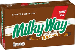 Milky Way Milk Chocolate Share Size Bar 102g * 24 Pack