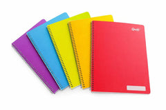 Quill Notebook 70Gsm Pp A5 200 Pages Assorted Colours
