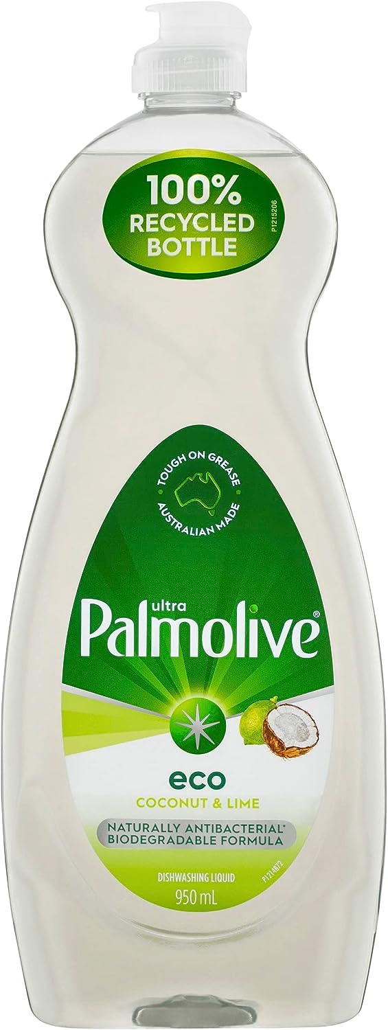 PALMOLIVE 950mL DISHWASHING LIQUID ECO - COCONUT & LIME
