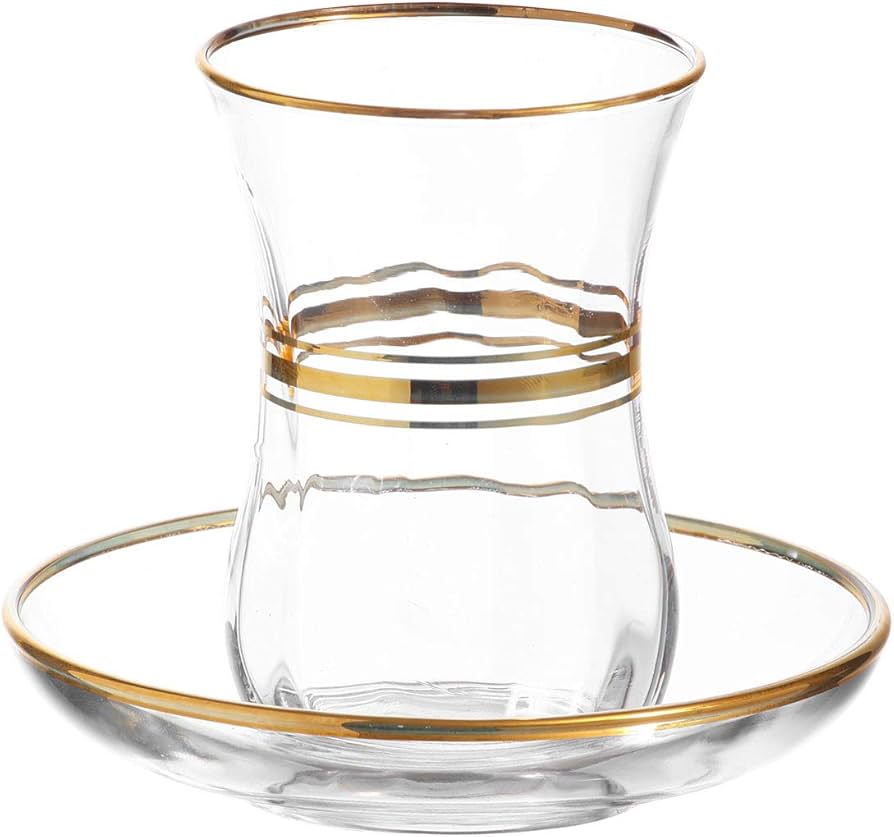 Lav - Glass Tea Set - 12 Pcs
