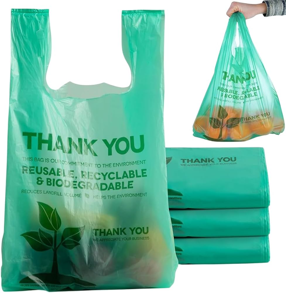 Enviro Green Xl Heavy Weight Singlet Bag 500pcs
