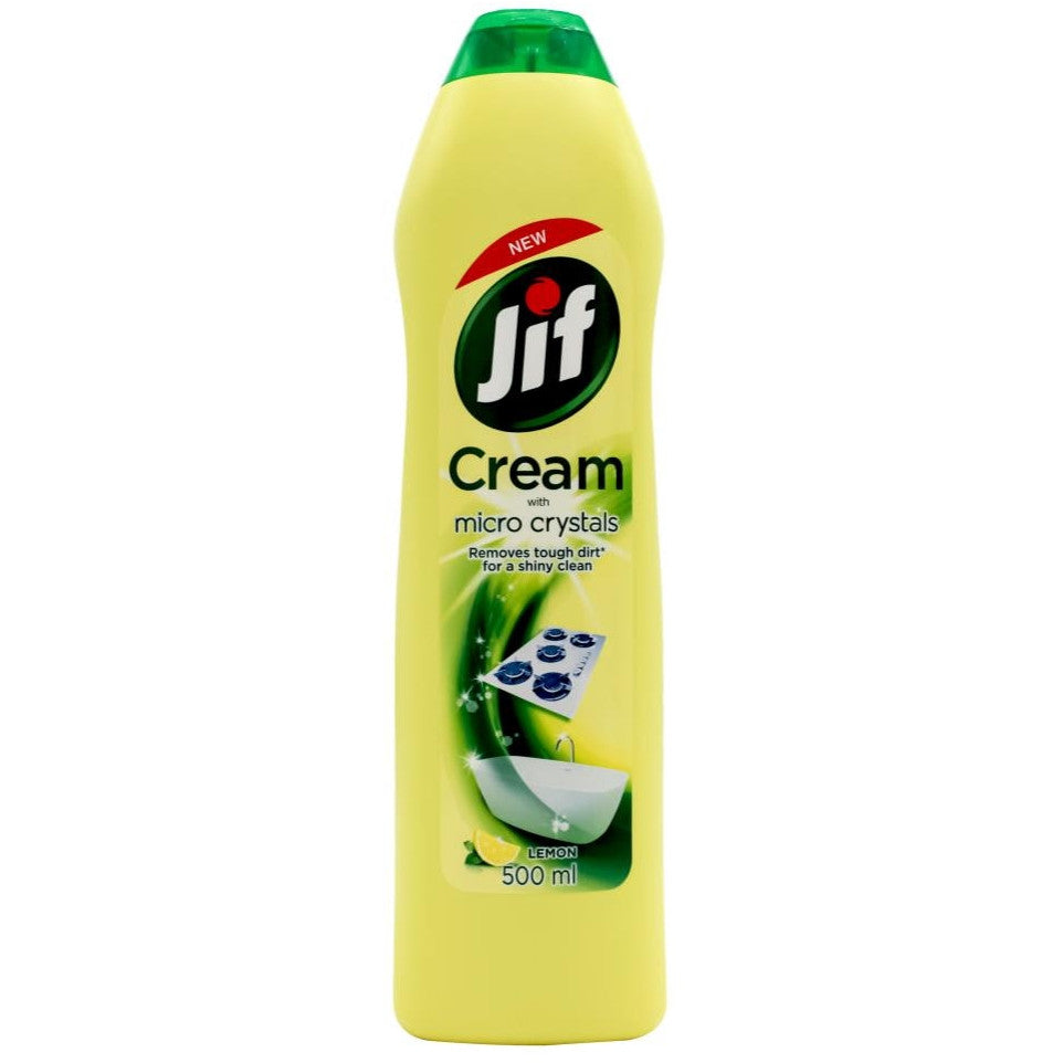 Jif 500ml Cream Micro Crystal Lemon