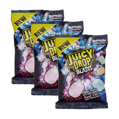 Bazooka Juicy Drop Blast Chews Fillled With Sour Powder 120g * 12 Pack