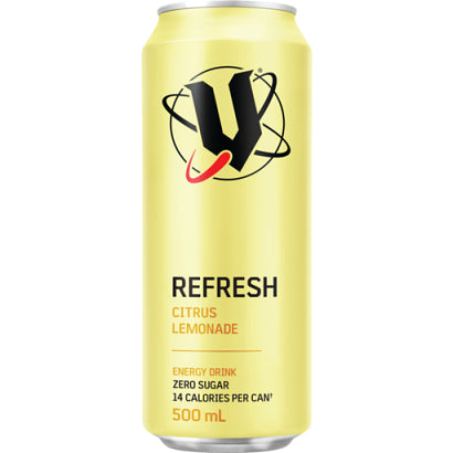 V Energy Drink Citrus Lemonade 24 X 250ml Can