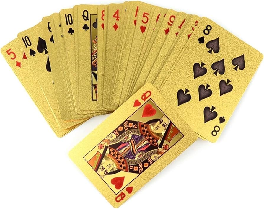 Gold Playing Cards