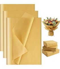 Party Makers - Tissue Paper Colors Gold 50x70cm 5x