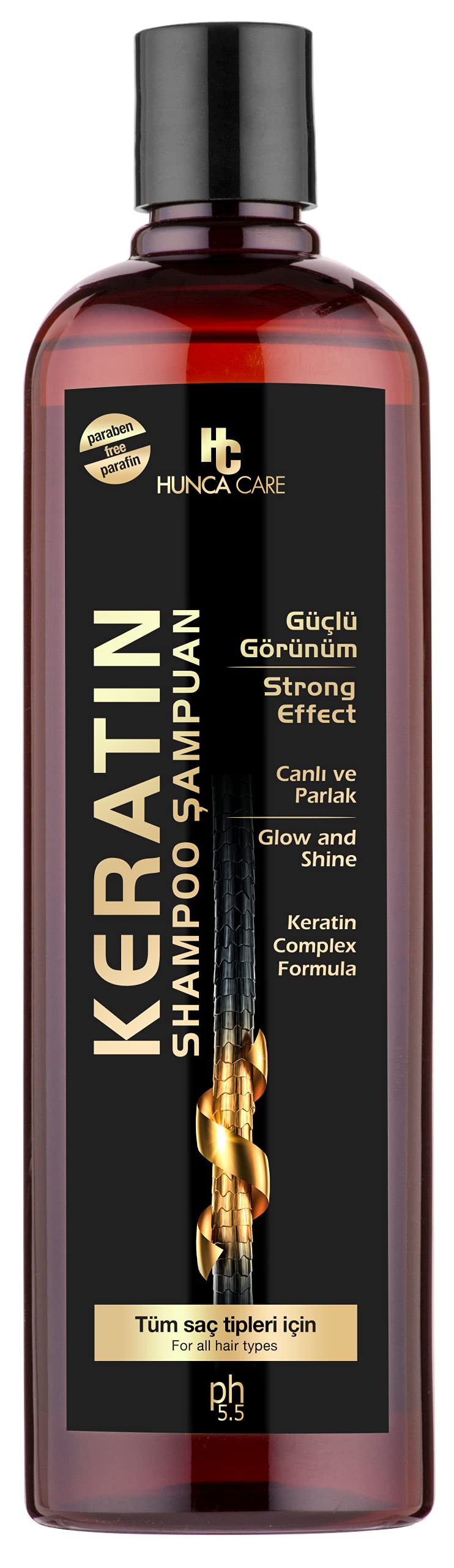 Hunca Care Keratin Shampoo 700X12pc
