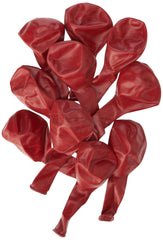 Unique Party - Balloons Scarlet Red 12'' 30.4cm 10pk
